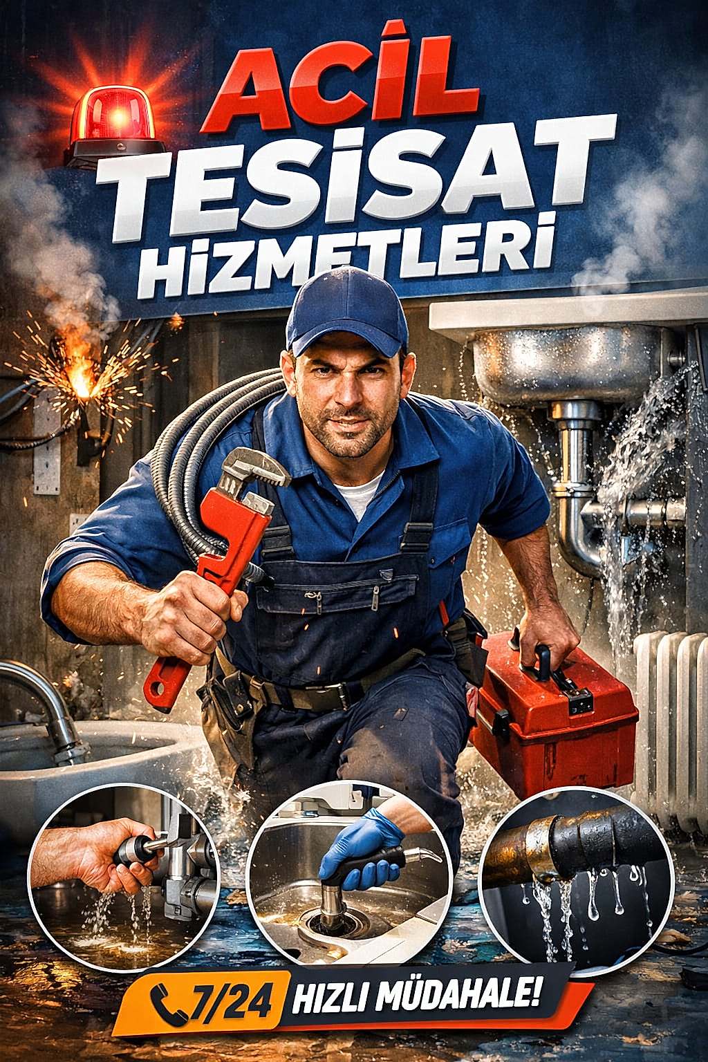 Acil Tesisat&nbsp;Hizmetleri