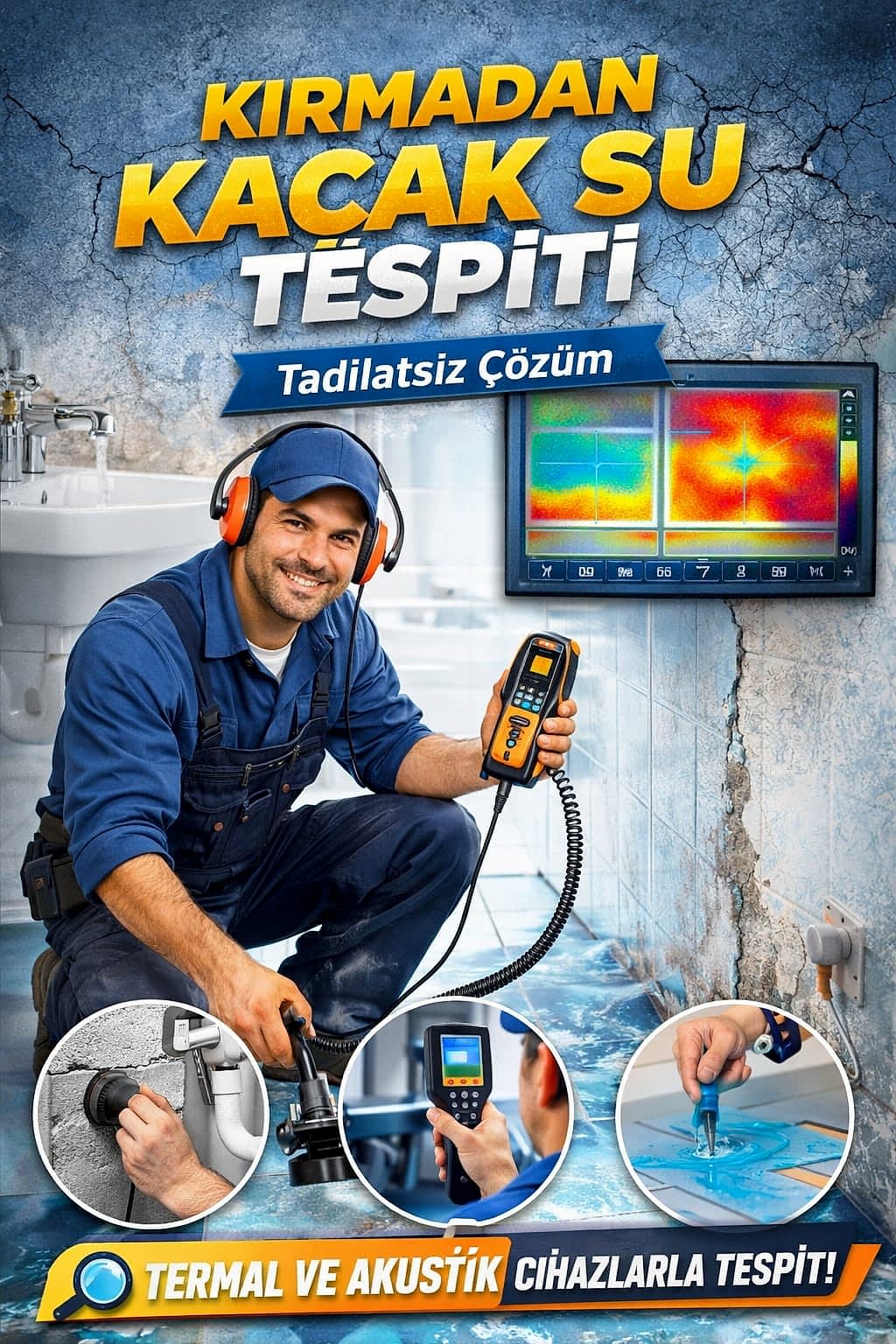 Kameralı Su Kaçağı Tespiti